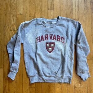 Gildan Harvard Veritas Crewneck Sweatshirt in Women’s S
